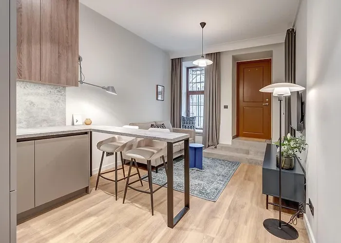 דירה Domillion 1bdr Modern Old Town Retreat So1a וילנה